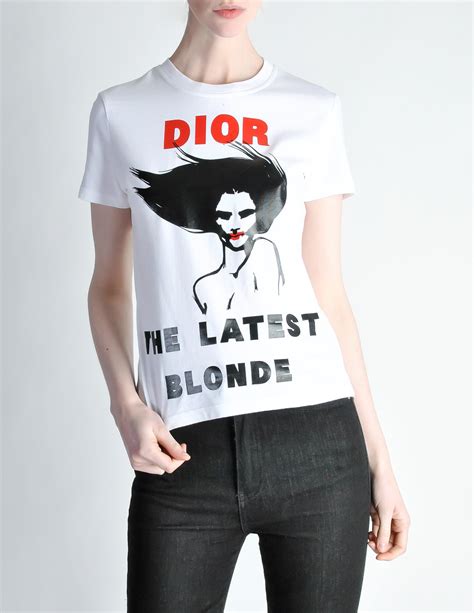 dior t shirt female|vintage Dior shirt.